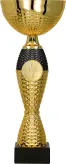 8346D Puchar złoto-czarny h-24 cm, d-10 cm