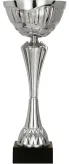 8349C Puchar metalowy srebrny h-34 cm, d-14 cm