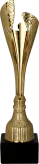 9263C Puchar plastikowy złoty h-21,5cm