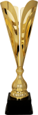 2077B Puchar metalowy złoty h-59cm