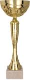 9059F Puchar metalowy złoty H- 22.5cm, R- 90mm