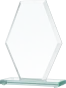 GS112-19 Trofeum szklane h-18 cm, grub. 1 cm