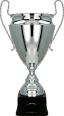 2020A Puchar metalowy srebrny h-60cm, d-24cm