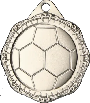 MMC1232/S Medal srebrny 32 mm PIŁKA NOŻNA