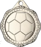 MMC1232/S Medal srebrny 32 mm PIŁKA NOŻNA