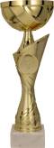 8340A Puchar metalowy złoty h-45 cm, d-16cm