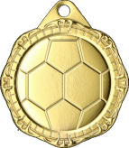 MMC1232/G Medal złoty 32 mm PIŁKA NOŻNA
