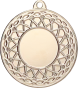 MMC8950/S medal srebrny d-50 mm z miejscem na emblemat d-25 mm