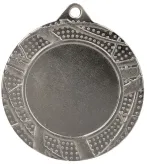 ME0140/S Medal srebrny ogólny z miejscem na emblemat 25 mm d-40mm, grub. 0,1 cm