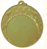 MD5008/G Medal złoty na emblema50mm - z metalu nieszlache