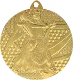 MMC7850/G Medal złoty- taniec - medal stalowy R- 50 mm, T- 2 mm