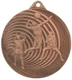 MMC3073/B Medal brązowy- Siatkówka - medal stalowy d-70mm, grub. 2,5 mm