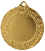 ME0140/G Medal złoty ogólny z miejscem na emblemat 25 mm d-40mm, grub. 0,1 cm