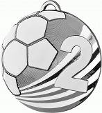 MD2450/S medal srebrny d-50 mm tematyczny PIŁKA NOŻNA