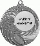 MMC9050/S Medal srebrny d-50mm(emblemat 25mm)