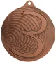 MMC3077/B Medal brązowy 3 miejsce - medal stalowy d-70mm, grub. 2,5 mm