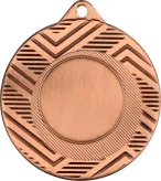 MMC5950/B Medal brązowy ogólny z miejscem na emblemat 25 mm - medal stalowy d-50mm, grub. 2 mm
