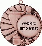 MMC4045/B medal brązowy d-45 mm z miejscem na emblemat d-25 mm