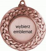 MMC3045/B medal brązowy d-45 mm z miejscem na emblemat d-25 mm