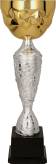4186C Puchar metalowy złoto-srebrny h-35cm R-120mm