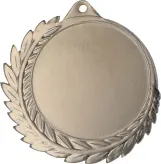 MMC7010/S Medal srebrny d-70 mm z miejscem na emblemat d-50 mm