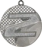 MMC2140/S Medal stalowy srebrny drugie miejsce R- 40 mm, T- 2mm