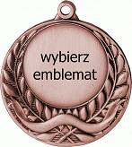 MMC3040/B medal brązowy d-40 mm z miejscem na emblemat d-25 mm
