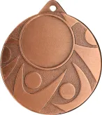 MMC5850/B Medal brązowy ogólny z miejscem na emblemat 25 mm - medal stalowy d-50mm, grub. 2 mm