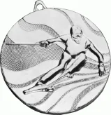MMC4950/S medal srebrny d-50 mm tematyczny ZJAZD NARCIARSKI