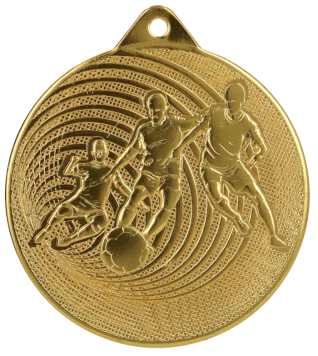 MMC3070/G medal złoty d-70 mm tematyczny PIŁKA NOŻNA