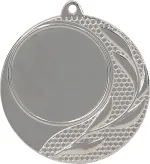 MMC2540/S Medal srebrny ogólny z miejscem na emblemat 25 mm - medal stalowy R-40mm
