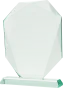 G042 Trofeum szklane h-24 cm, grub, 1.9 cm