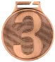 MC5001/B Medal brązowy d-50 mm tematyczny "3 MIEJSCE"
