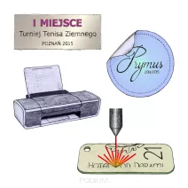 Tabliczki, nalepki, nadruki, grawer