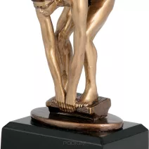 Pływanie figurki odlewane
