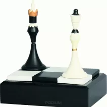 Szachy figurki odlewane