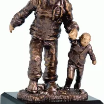 Strażactwo figurki odlewane