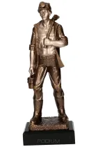 Górnictwo figurki odlewane
