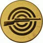 D1-A50 emblemat złoty STRZELECTWO d-25 mm
