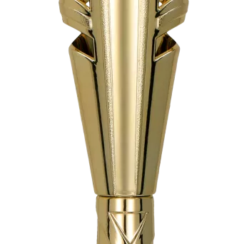 8361/G Puchar plastikowy złoty h-41cm