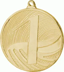 MD1291/G medal złoty d-50 mm tematyczny "1 MIEJSCE"