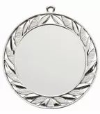PODMD001/S medal srebrny 70 mm z miejscem na emblemat d-50 mm