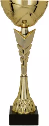 9013B Puchar metalowy złoty H-31cm; R120-mm