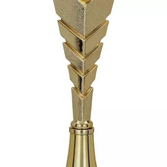 9013D Puchar metalowy złoty H26-cm; R80-mm