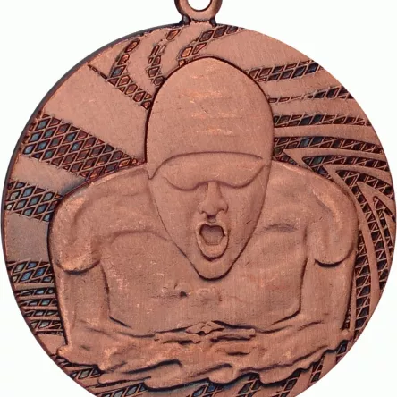 MMC1640/B medal brązowy d-40 mm tematyczny PŁYWANIE