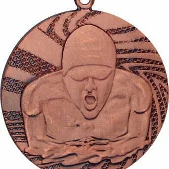 MMC1640/B medal brązowy d-40 mm tematyczny PŁYWANIE