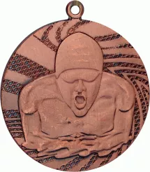MMC1640/B medal brązowy d-40 mm tematyczny PŁYWANIE