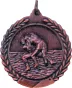 MD518/B Medal brąz - zapasy - z metalu nieszlachetnego