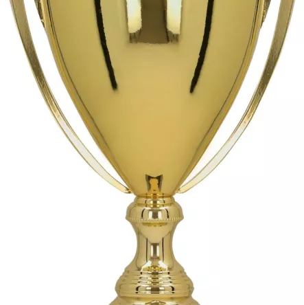 1057B Puchar metalowy złoty h-65 cm, d-24cm