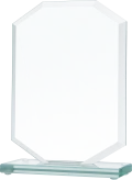 GS111-23 Trofeum szklane h-22,5 cm, grub. 1 cm